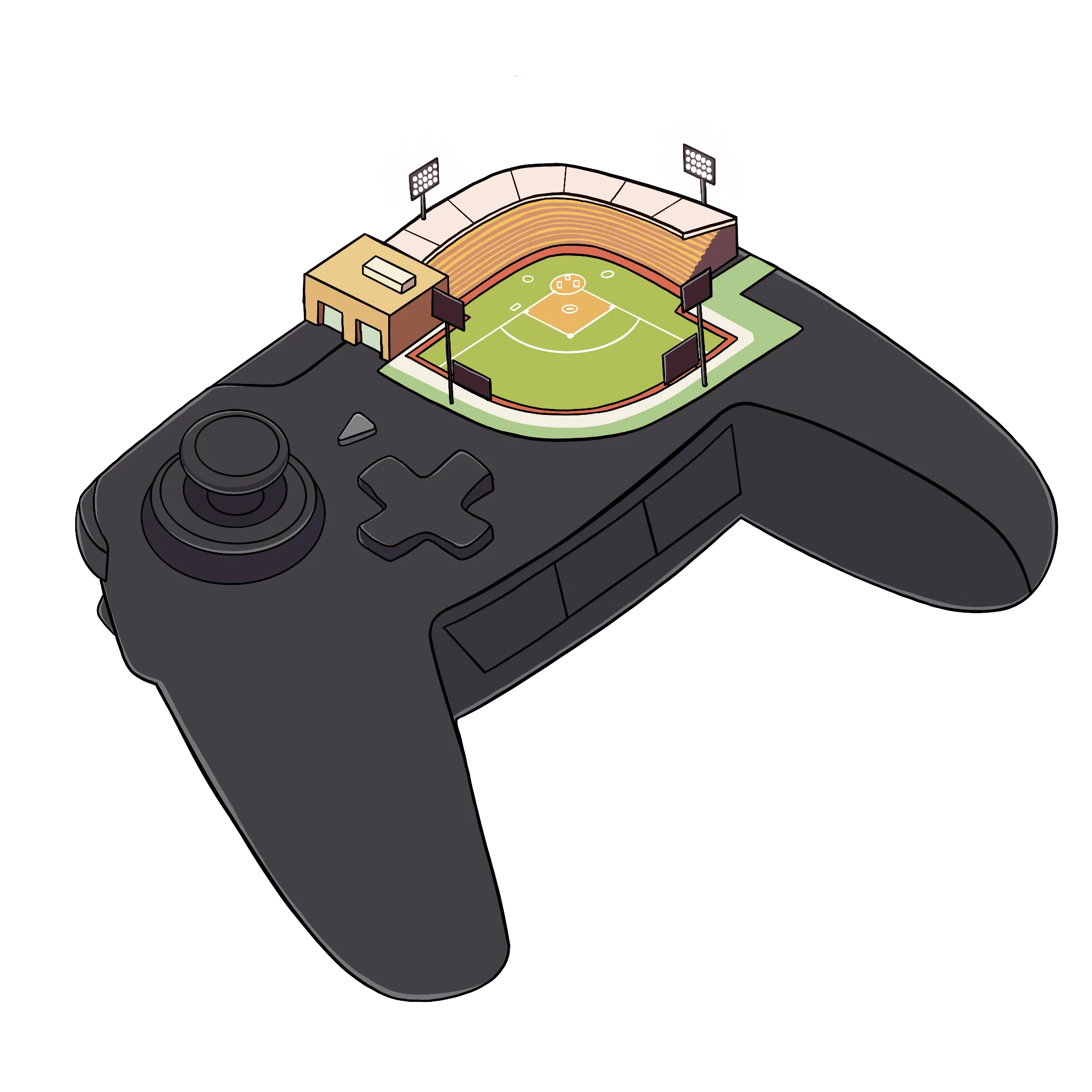 Sports controller icon